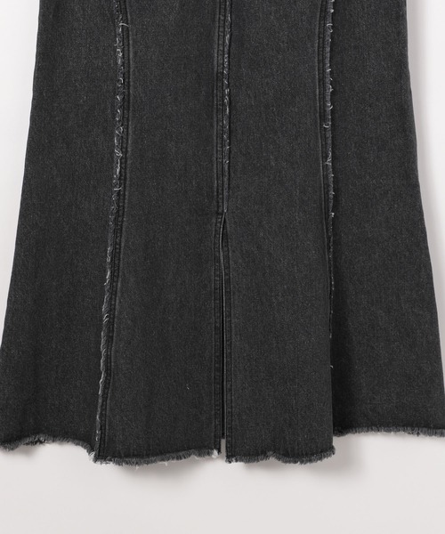 PAGEBOY（ページボーイ）の「フリンジデニムスカート（デニムスカート・レディース・ブルー/ブラック・FREE）」の19枚目の写真