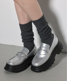 rienda | 2WAYビッグソールローファー(ローファー)