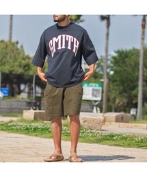 【サニースミス/sunnysmith】11.6ウルトラヘビーオンスHeavy Smith School Logo SS Tee(CP)