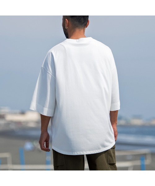 Sunny Smith(サニースミス)の「【サニースミス/sunnysmith】11.6ウルトラヘビーオンスHeavy Smith School Logo SS Tee(CP)(Tシャツ/カットソー・メンズ・オフホワイト/レッド/チャコール/ネイビー・FREE)」の15枚目の写真