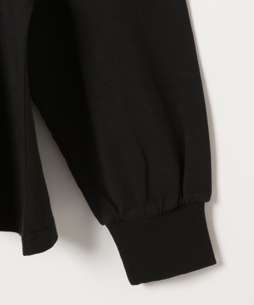 GLOBAL WORK（グローバルワーク）の「ヘビロッTEE/肩あき長袖/115746（Tシャツ/カットソー・キッズ・ブラック/オフホワイト/ライトグレー・130cm/140cm/150cm/160cm）」の17枚目の写真