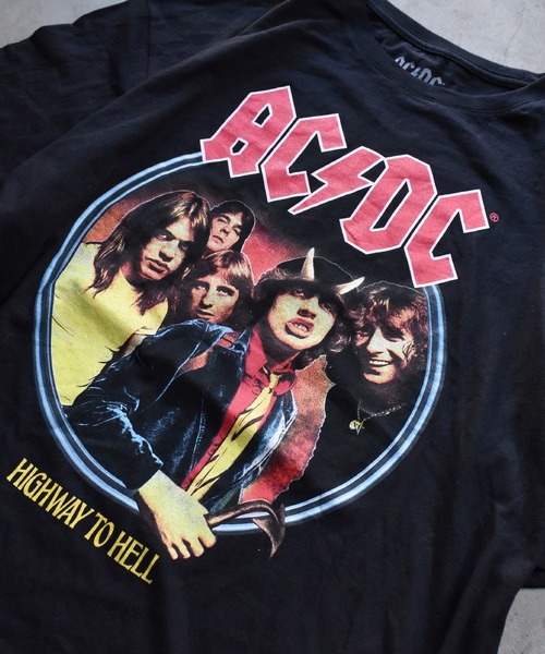 古 AC⚡︎DC HIGHWAY TO HELL グリーンTシャツ CHASER Highway To Hell 1979 Tour T-Shirt – AC/DC