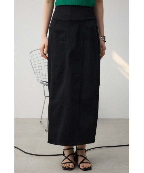 AZUL by moussy（アズールバイマウジー）の「スーパーストレッチ美タイトスカート（スカート・レディース・グレー/アイボリー/ブラック・MEDIUM/SMALL）」の11枚目の写真