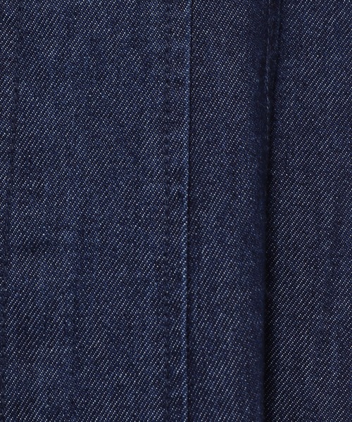 mysty woman（ミスティウーマン）の「太ストラップデニムジャンスカ 140864（ジャンパースカート・レディース・ネイビー/ブラック・FREE）」の15枚目の写真