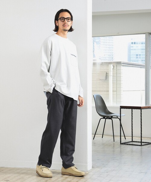 B:MING by BEAMS（ビーミングバイビームス）の「ダブルフェイス クルーネック カットソー（Tシャツ/カットソー・メンズ・ホワイト系その他5/オリーブ/ネイビー・SMALL/MEDIUM/LARGE/X-LARGE）」の19枚目の写真