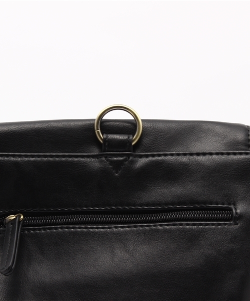 ikka（イッカ）の「2WAYミドルリュック（バックパック/リュック・レディース・ブラック/ブラウン・FREE）」の5枚目の写真