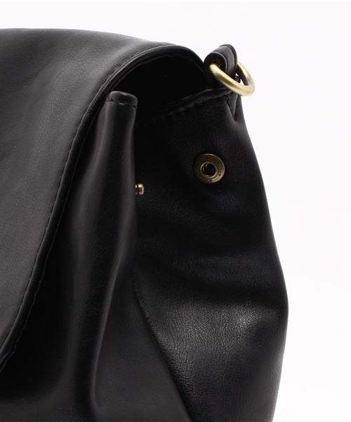 ikka（イッカ）の「2WAYミドルリュック（バックパック/リュック・レディース・ブラック/ブラウン・FREE）」の8枚目の写真