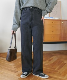 DISCOAT | USコットンデニムストレートパンツ(その他パンツ)
