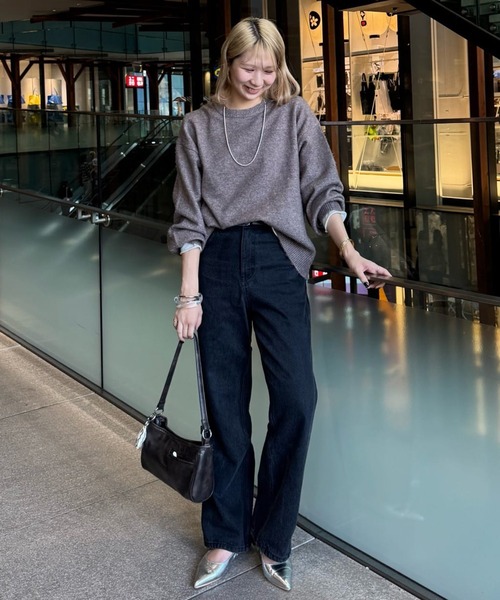 USコットンデニムストレートパンツ(その他パンツ)|DISCOAT USコットンデニムストレートパンツ(その他パンツ)|DISCOAT