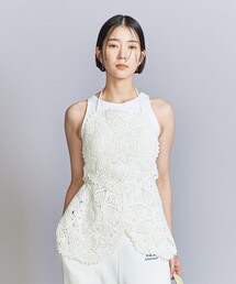 BEAUTY&YOUTH UNITED ARROWS | クロシェ ホルターネック ベスト(ニット/セーター)