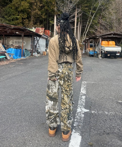 INTER FACTORY（インターファクトリー）の「AINA - レイヤード風リアルツリーカーゴパンツ　GOSSIP CLUB　made in INTER FACTORY（カーゴパンツ・レディース・グリーン・SMALL/MEDIUM）」の13枚目の写真