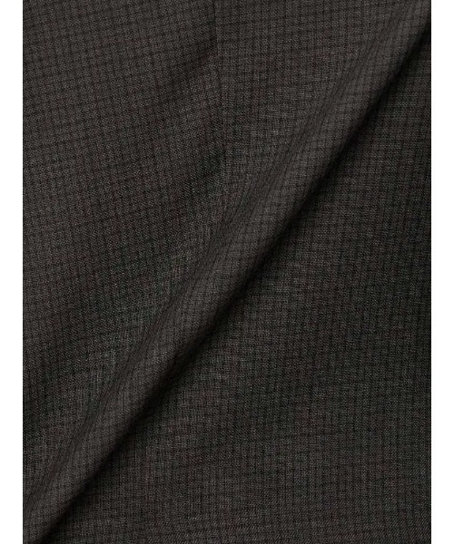 Perfect Suit FActory（パーフェクトスーツファクトリー）の「デレガントスーツ　ミニチェック　テーパードパンツ　ネイビー/ブラウン【マシンウォッシャブル】 【スリム】【ストレッチ】（スーツパンツ・レディース・ネイビー/ブラウン・11号/13号/7号/9号）」の3枚目の写真