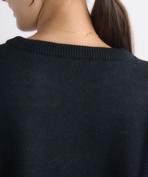 RETRO GIRL（レトロガール）の「【UNISEX】carモチーフNT（ニット/セーター・レディース・ベージュ/ブラック/ナチュラル・FREE）」の22枚目の写真