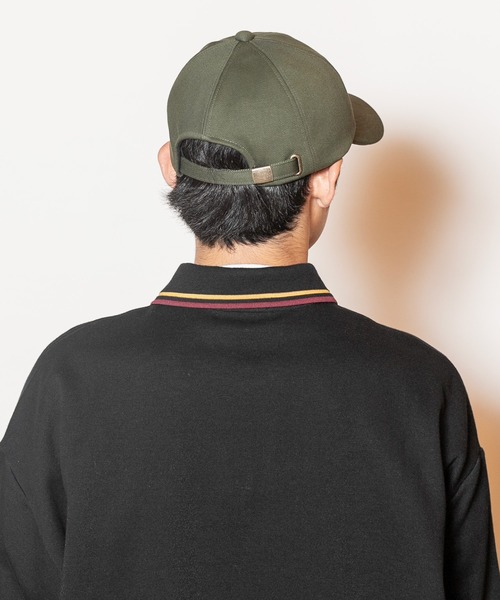 コラボ【KAMIYA×CA4LA】ロゴ刺繍メッシュキャップ ユニセックス KAMIYA x CA4LA KMY LEATHER MESH CAP(ONESIZE BLACK): キャップ
