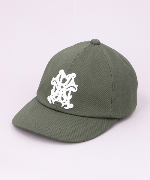 コラボ【KAMIYA×CA4LA】ロゴ刺繍メッシュキャップ ユニセックス CA4LA（カシラ）の「KAMIYA x CA4LA CAP（キャップ）」 - WEAR