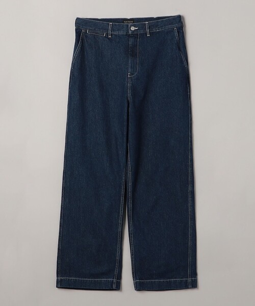 coen（コーエン）の「TATSURO YASUI  ワイドデニムパンツ（デニムパンツ・メンズ・ネイビー・M/L/XL）」の15枚目の写真