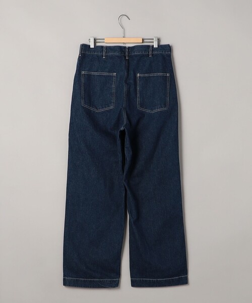 coen（コーエン）の「TATSURO YASUI  ワイドデニムパンツ（デニムパンツ・メンズ・ネイビー・M/L/XL）」の16枚目の写真