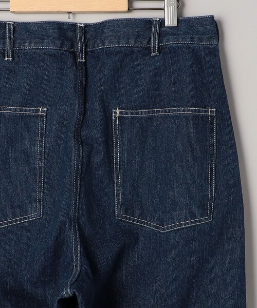 coen（コーエン）の「TATSURO YASUI  ワイドデニムパンツ（デニムパンツ・メンズ・ネイビー・M/L/XL）」の17枚目の写真