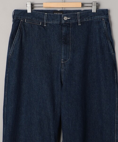 coen（コーエン）の「TATSURO YASUI  ワイドデニムパンツ（デニムパンツ・メンズ・ネイビー・M/L/XL）」の18枚目の写真