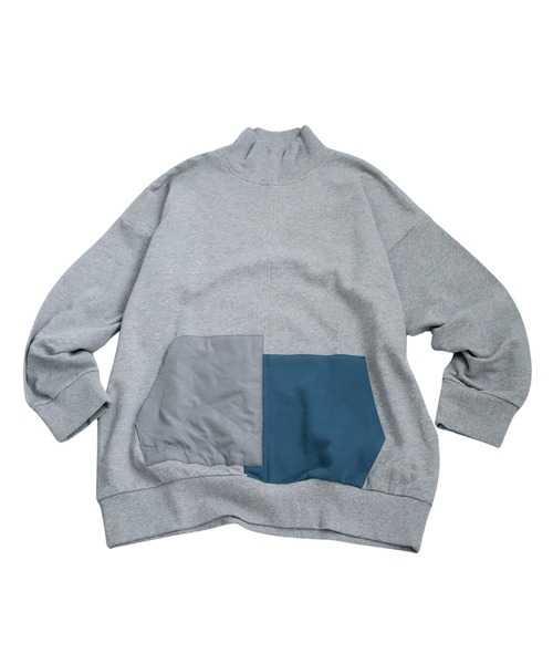 antiqua(アンティカ)の「ポケットカラートップス(スウェット・レディース・グレー/ブラック・ONESIZE)」の17枚目の写真