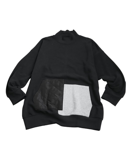 antiqua(アンティカ)の「ポケットカラートップス(スウェット・レディース・グレー/ブラック・ONESIZE)」の16枚目の写真