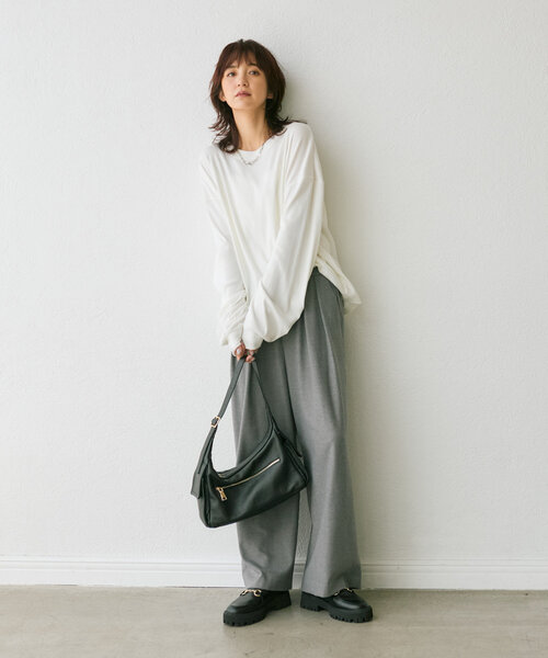 RIVE DROITE(リヴドロワ)の「【R.good(アールドットグッド)】スクエアチェーンネックレス(ネックレス・レディース・シルバー/ゴールド・FREE)」の9枚目の写真