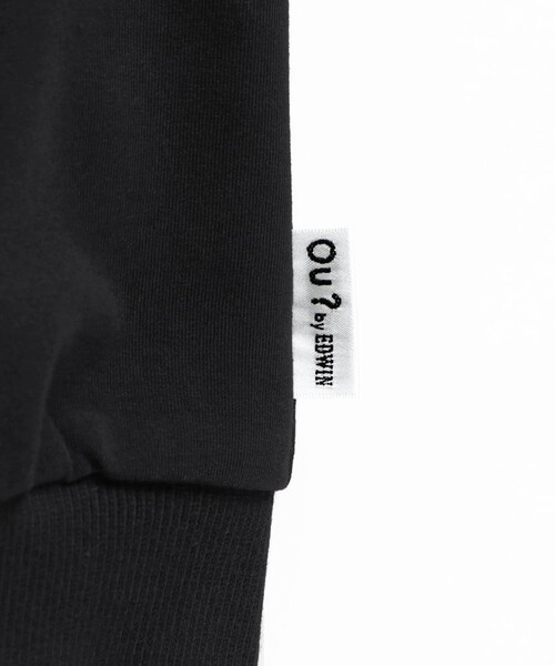 EDWIN（エドウィン）の「【Ou? by EDWIN】ボリューム袖カーディガン（カーディガン/ボレロ・キッズ・ブラック・100/110/120/130/140/150/90）」の7枚目の写真
