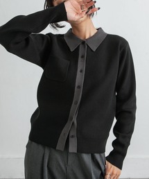 Chillfar | デイリーカラーポロカーディガン(カーディガン/ボレロ)