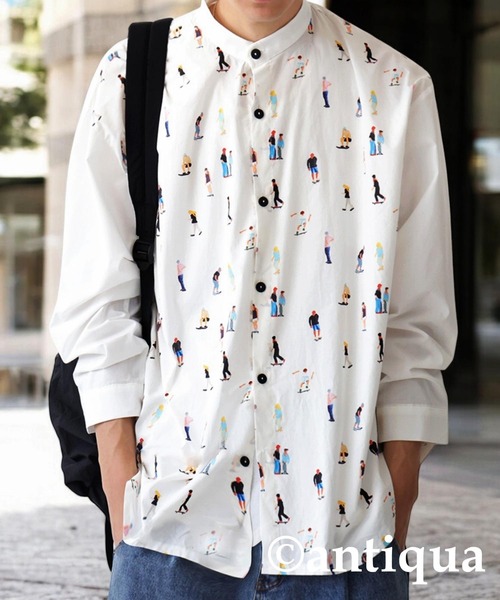 antiqua　人柄シャツ 人柄シャツ（シャツ/ブラウス）｜antiqua（アンティカ）の