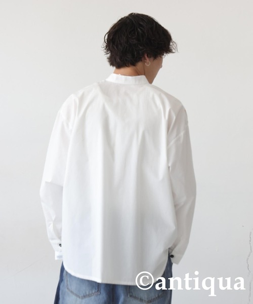 antiqua(アンティカ)の「人柄シャツ(シャツ/ブラウス・レディース・ホワイト・ONESIZE)」の12枚目の写真