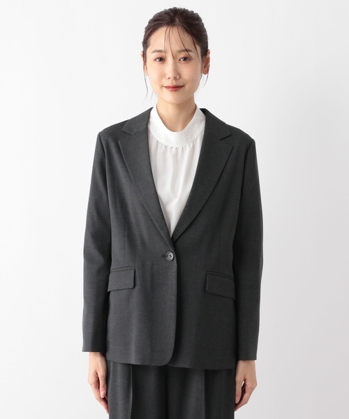 GLOBAL WORK(グローバルワーク)の「ウツクシルエットテーラードジャケット/133331(テーラードジャケット・レディース・チャコール/ブラック・SMALL/MEDIUM/LARGE)」の16枚目の写真