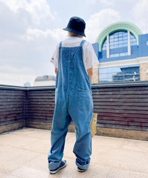 GREEN BOWL(グリーンボウル)の「グリーンボウル【GREEN BOWL】Denim Gardening Overall(サロペット/オーバーオール・メンズ・ブルー/インディゴブルー・FREE)」の7枚目の写真