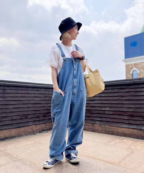 GREEN BOWL(グリーンボウル)の「グリーンボウル【GREEN BOWL】Denim Gardening Overall(サロペット/オーバーオール・メンズ・ブルー/インディゴブルー・FREE)」の8枚目の写真