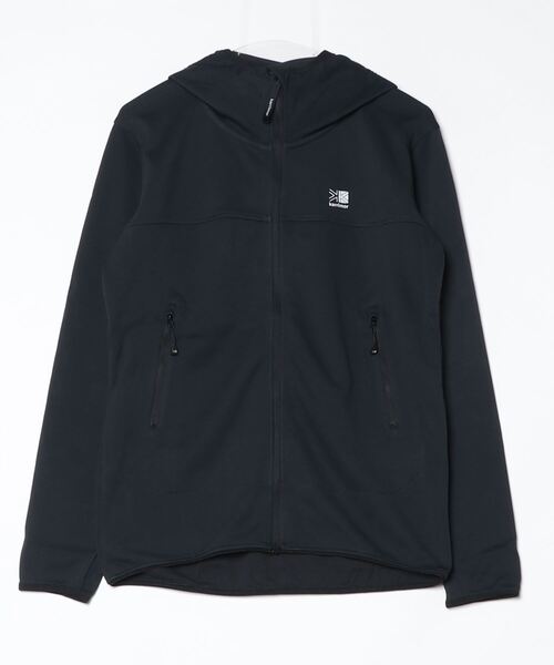 karrimor(カリマー)の「middler dry hoodie(Tシャツ/カットソー・メンズ・ブルー/ブラック・S/M/L/XL)」の2枚目の写真