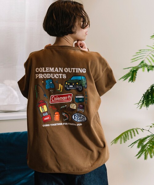 【セール】Coleman/コールマン 別注 フィッシンググッズ トレーナー/バックプリント スウェット（Tシャツ/カットソー）｜FREAK'S STORE（フリークスストア） 5,417円
