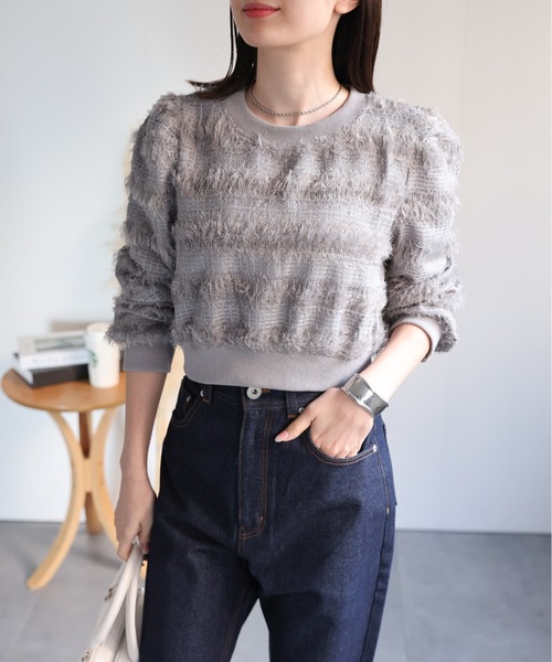 model：162cm 着用サイズ：F