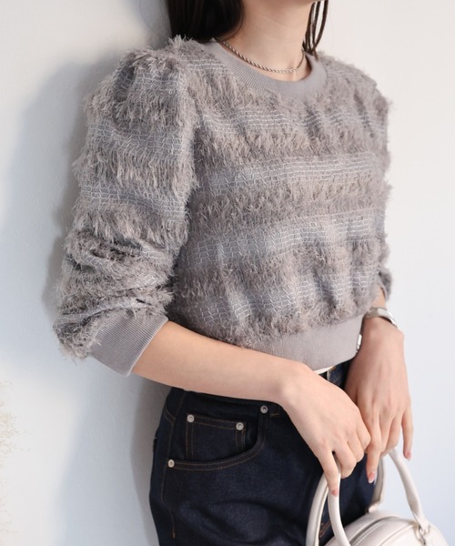 model：162cm 着用サイズ：F