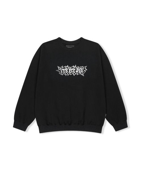 YESEYESEE(イエスアイシー)の「Y.E.S Steel Logo Sweatshirt(スウェット・メンズ・ブラック/ラベンダー/ブラウン・MEDIUM/LARGE)」の6枚目の写真