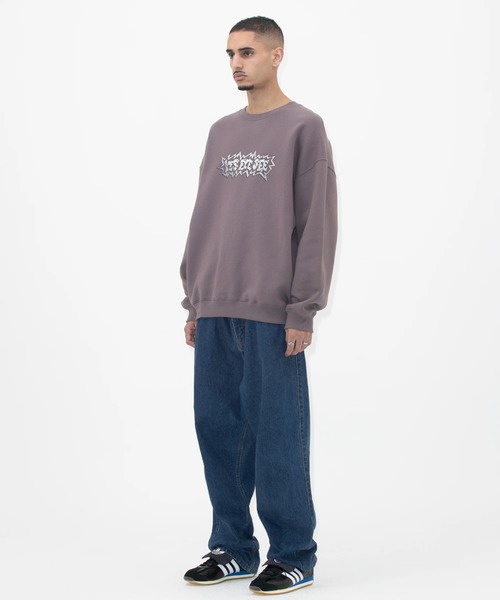 YESEYESEE(イエスアイシー)の「Y.E.S Steel Logo Sweatshirt(スウェット・メンズ・ブラック/ラベンダー/ブラウン・MEDIUM/LARGE)」の12枚目の写真