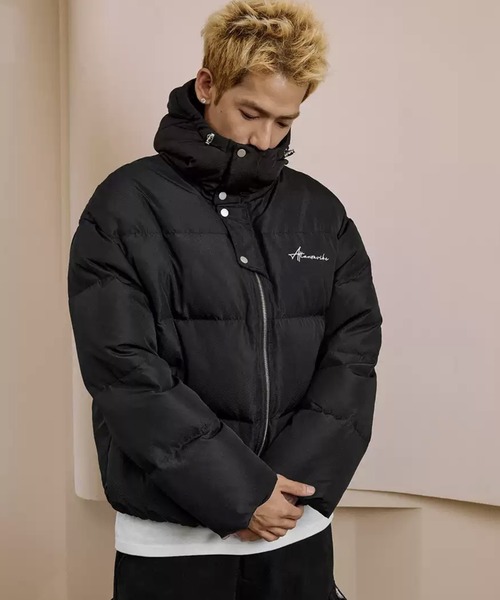 ダブルフラップパデッドボリュームダウンジャケット オーバーサイズ HC24W3HOT06【Harsh and Cruel】【2024AW】（ダウンジャケット/コート）｜HARSH AND CRUEL（ハーシュアンドクルーエル）