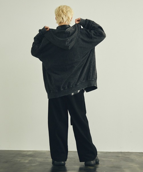 【セール】ピグメントダイオーバーサイズジップパーカー（パーカー）｜Shoowtime（ショウタイム）