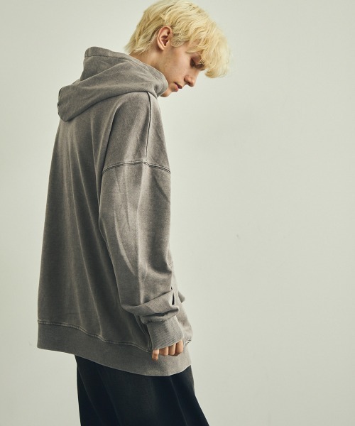 【セール】ピグメントダイオーバーサイズジップパーカー（パーカー）｜Shoowtime（ショウタイム）