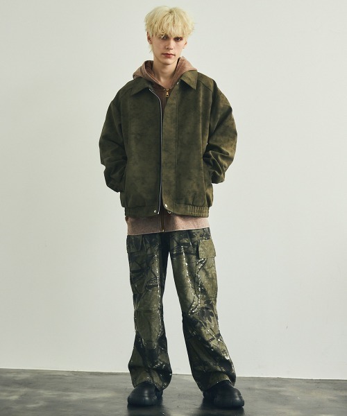 【セール】ピグメントダイオーバーサイズジップパーカー（パーカー）｜Shoowtime（ショウタイム）