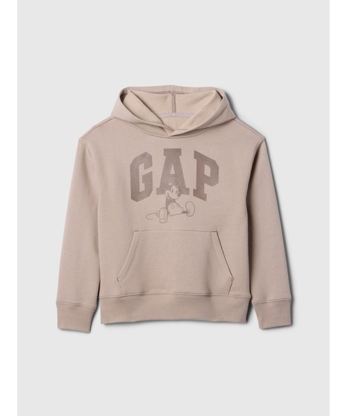 GAP(ギャップ)の「Gap x ディズニー リラックス GAPロゴパーカー (キッズ)(パーカー・キッズ・ブラック/カーキ/ベージュ・150cm/140cm/120cm/130cm/160cm)」の2枚目の写真