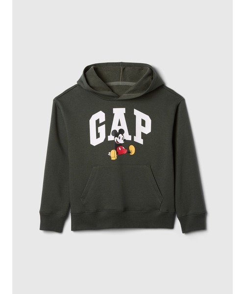 GAP(ギャップ)の「Gap x ディズニー リラックス GAPロゴパーカー (キッズ)(パーカー・キッズ・ブラック/カーキ/ベージュ・150cm/140cm/120cm/130cm/160cm)」の3枚目の写真