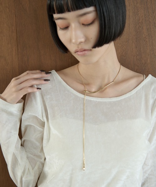 AIC.(エーアイシー)の「スライドウェーブネックレス(ネックレス・レディース・シルバー/ゴールド・FREE)」の11枚目の写真