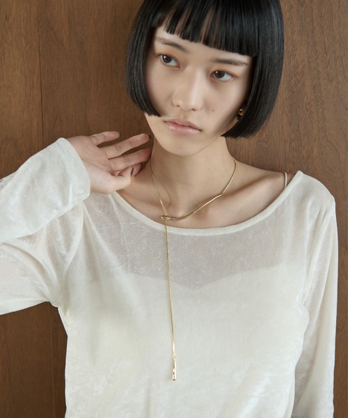 AIC.(エーアイシー)の「スライドウェーブネックレス(ネックレス・レディース・シルバー/ゴールド・FREE)」の12枚目の写真