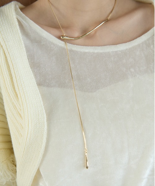 AIC.(エーアイシー)の「スライドウェーブネックレス(ネックレス・レディース・シルバー/ゴールド・FREE)」の7枚目の写真