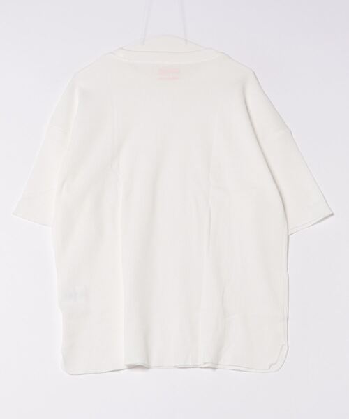 UNIVERSAL OVERALL(ユニバーサルオーバーオール)の「UNIVERSAL OVERALL / Heavyweight thermal loose fit S/S / UVOP-006(Tシャツ/カットソー・レディース・ブラック/オレンジ系その他/ホワイト/ホワイト系その他/オレンジ/ブラック系その他・LARGE/X-LARGE/MEDIUM/SMALL)」の19枚目の写真