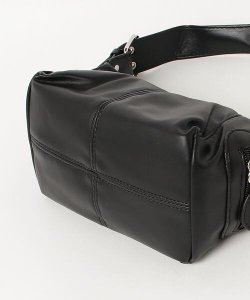 WESTSEA（ウエストシー）の「スクエア ミニ メタルパーツ ワンショルダーバッグ（ショルダーバッグ・レディース・オフホワイト/ブラック・FREE）」の14枚目の写真